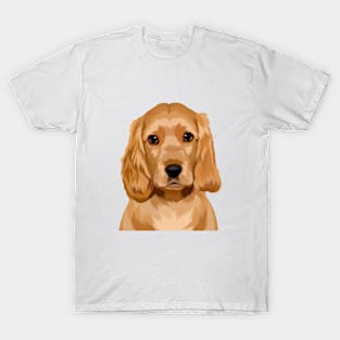 Cocker Spaniel Illustration T-Shirt